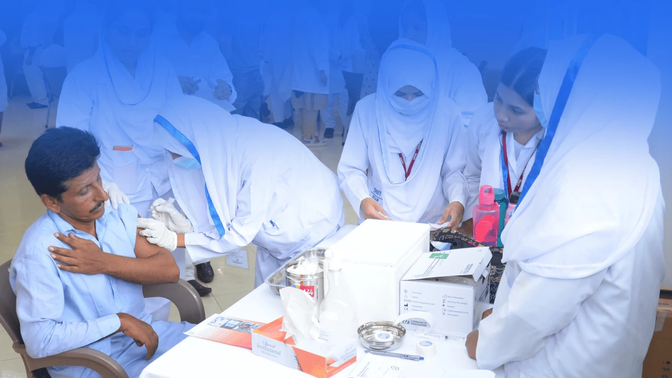 Doctors and nurses at SIUT providing free medical care to patients with dignity and compassion in Pakistan