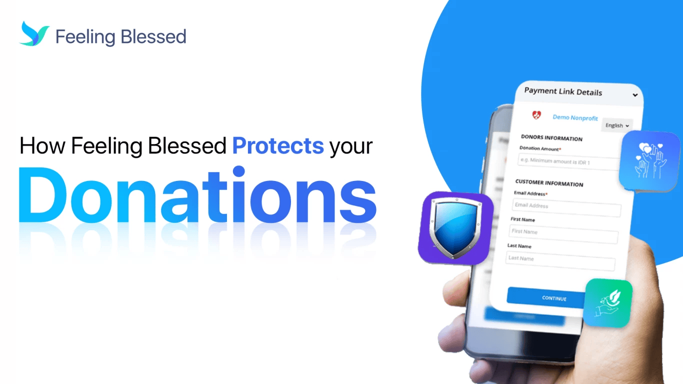 A person using a smartphone to make a secure donation through a trusted charity app