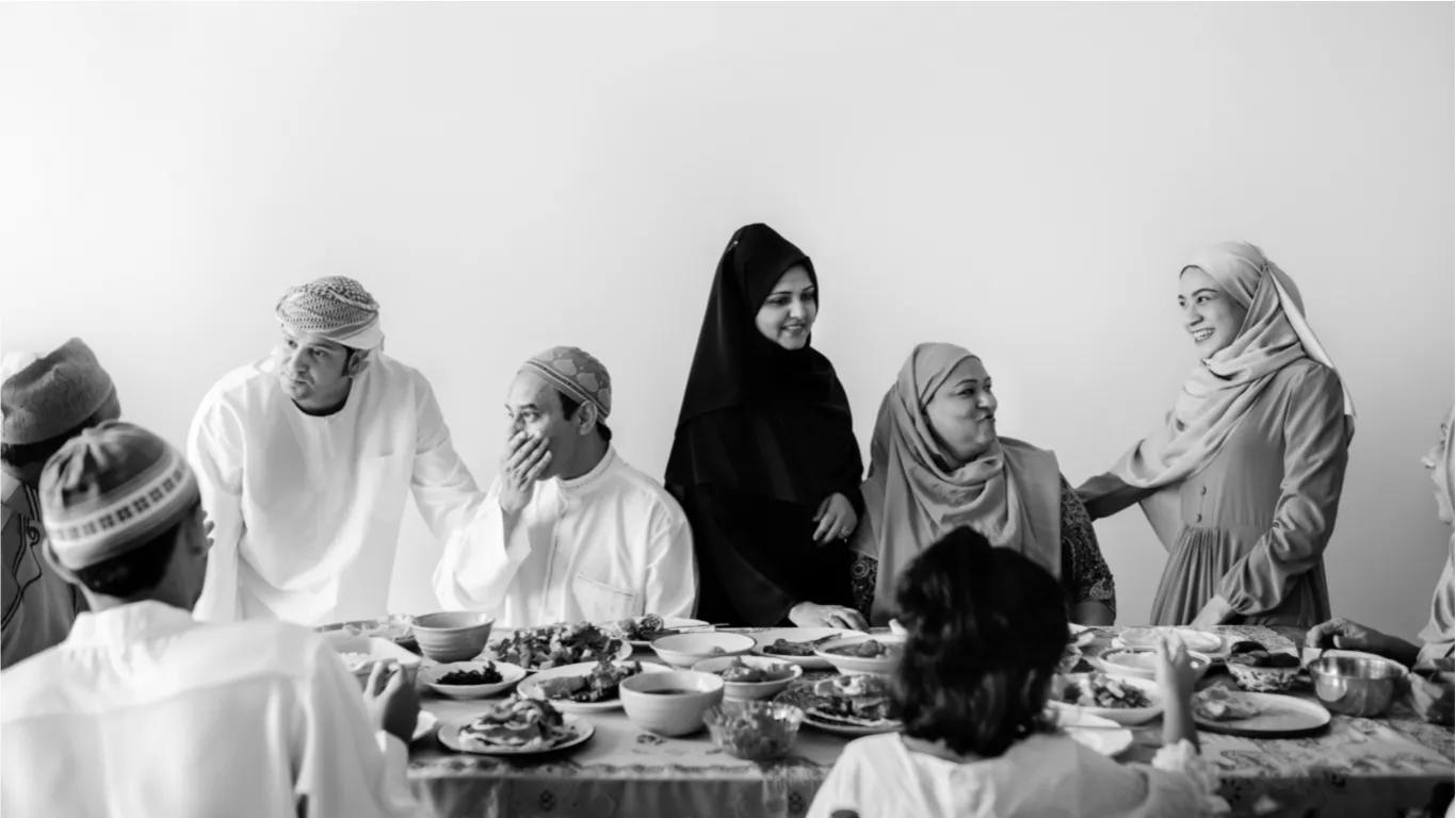 Nonprofit team planning a Ramadan fundraising campaign with calendar notes and donation strategy documents